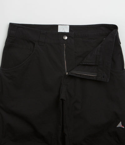 ROA Crimp Shaped Cotton Pants in Anthracite