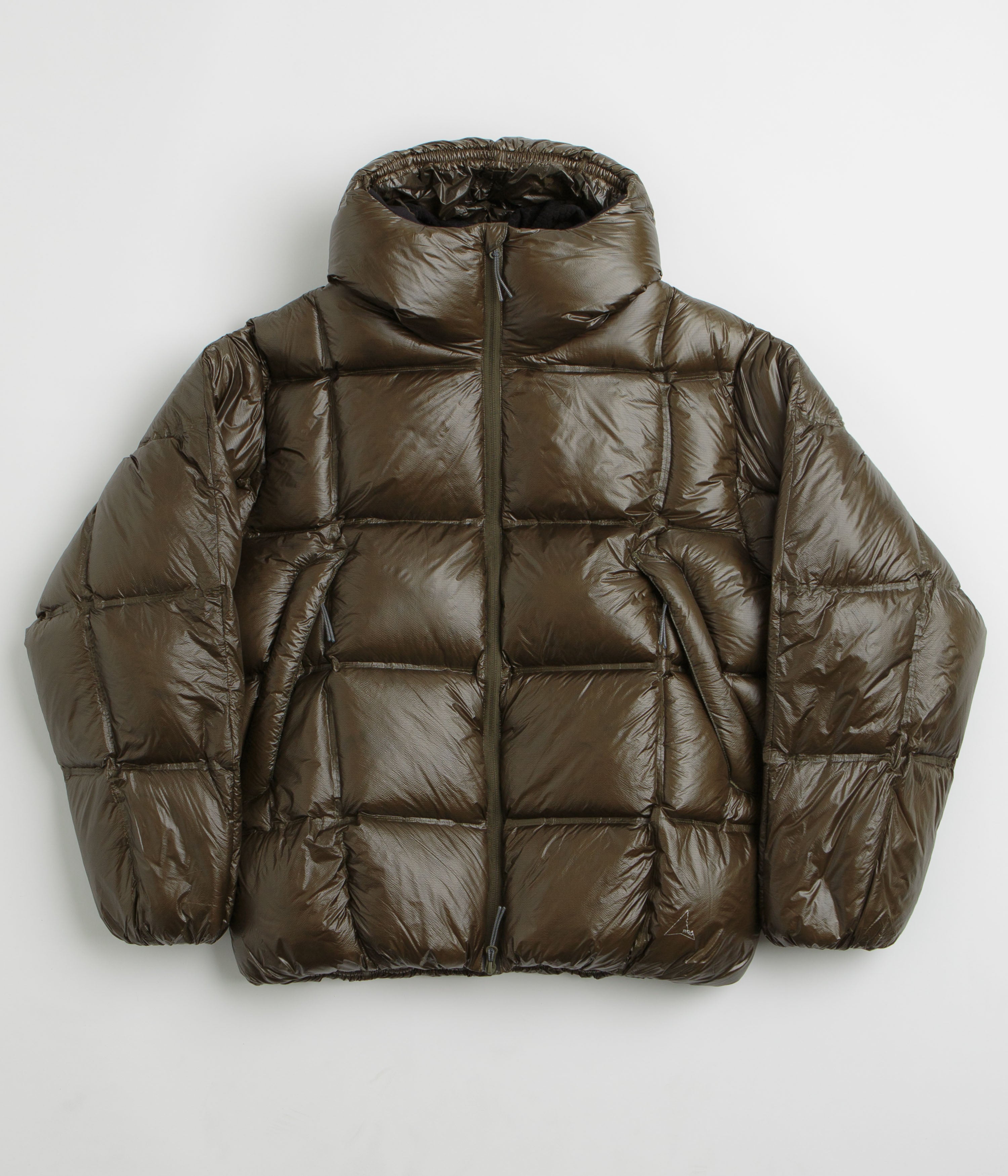 ROA Cube Power Down Jacket in Dark Green