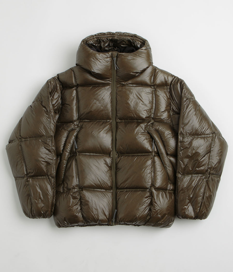 ROA Cube Power Down Jacket in Dark Green