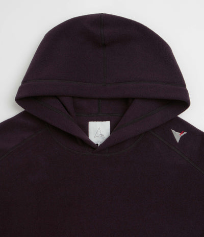 ROA Drowi Polartec 100 Series Fleece Hoodie in Purple