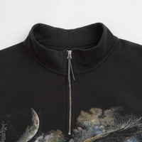 ROA Fai Half Zip Sweatshirt - Washed Black thumbnail