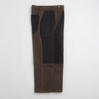 ROA Fomes Double Knee Pants - Dark Brown / Black thumbnail