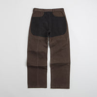 ROA Fomes Double Knee Pants - Dark Brown / Black thumbnail