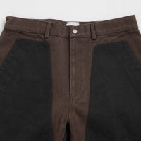ROA Fomes Double Knee Pants - Dark Brown / Black thumbnail