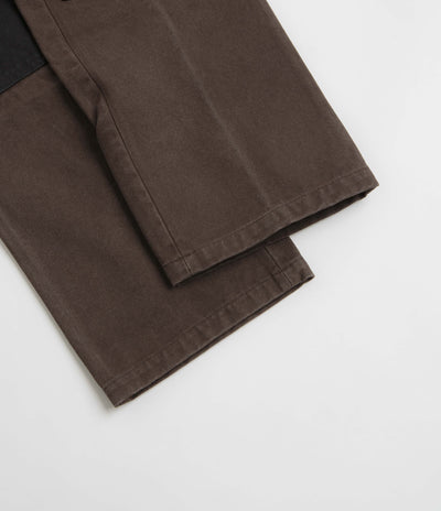 ROA Fomes Double Knee Pants - Dark Brown / Black