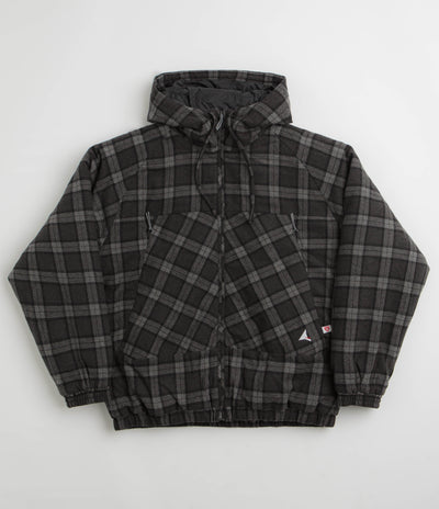 ROA Logger Primaloft Checked Jacket - Anthracite
