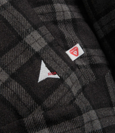 ROA Logger Primaloft Checked Jacket - Anthracite