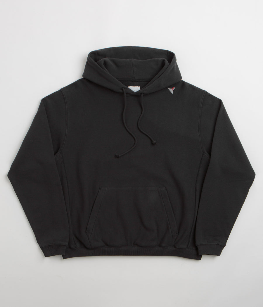 ROA Logo Hoodie in Washed Black