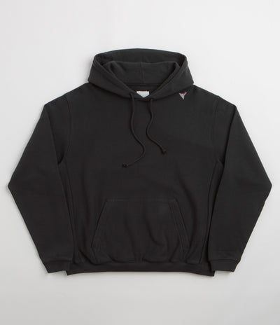 ROA Logo Hoodie in Washed Black