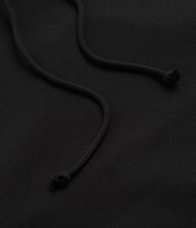 ROA Logo Hoodie in Washed Black