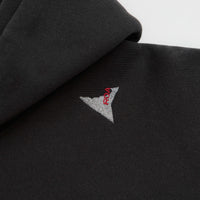 ROA Logo Hoodie in Washed Black thumbnail