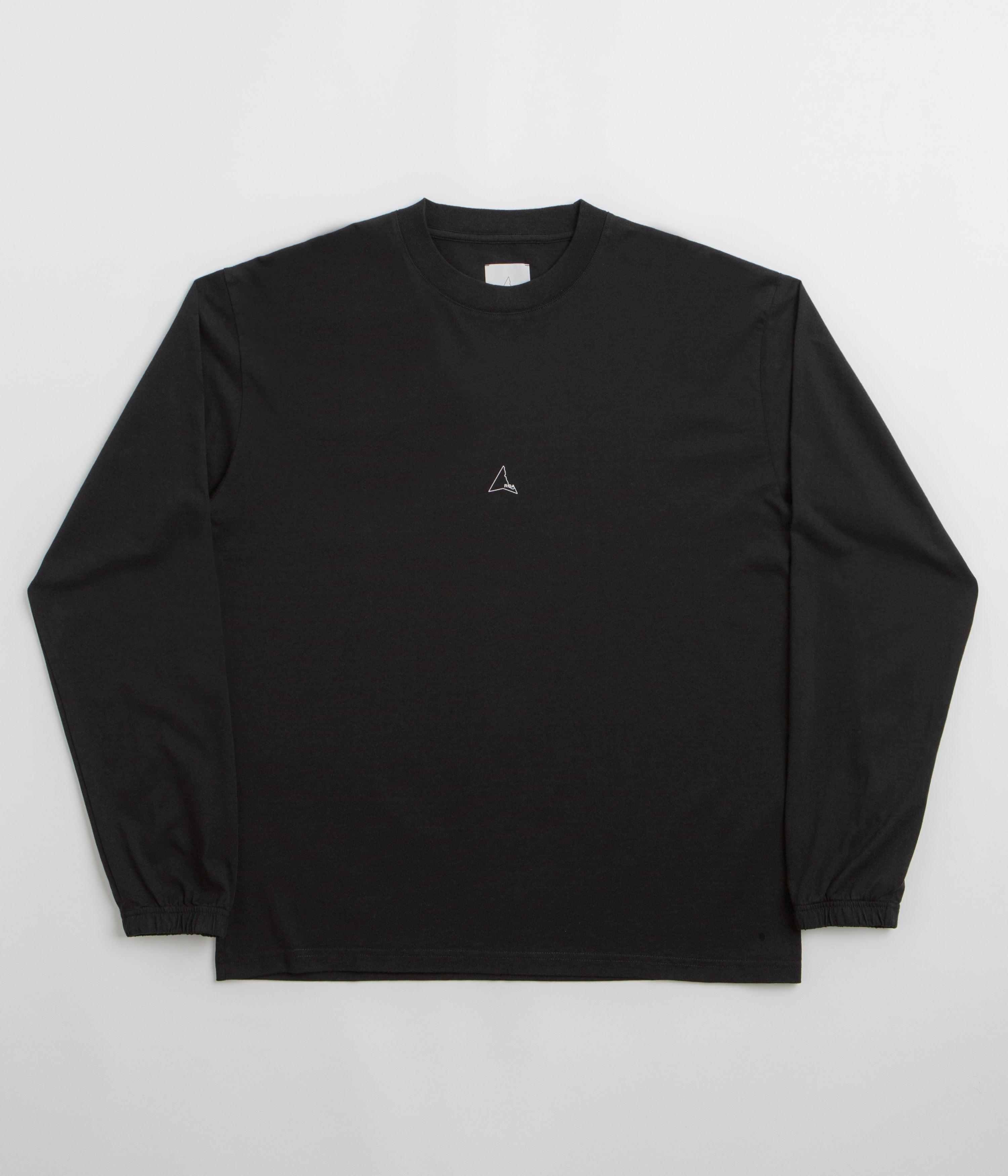 ROA Logo Long Sleeve T-Shirt in Black