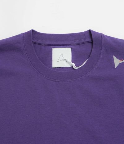 ROA Logo T-Shirt in Purple