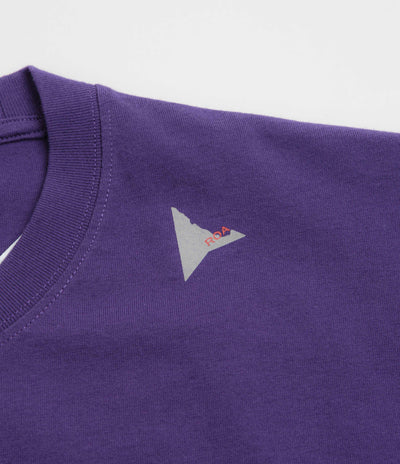 ROA Logo T-Shirt in Purple