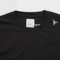 ROA Logo T-Shirt in Washed Black thumbnail