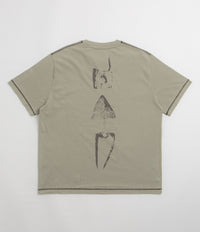 ROA Neolith Stitch T-Shirt in Pale Green