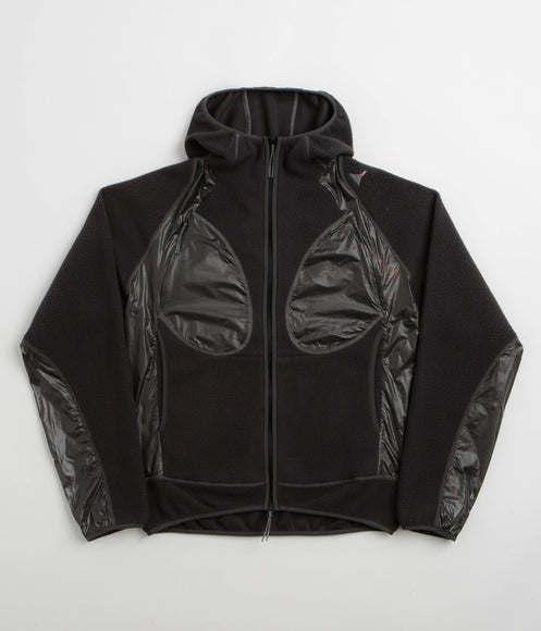 ROA Ocular Polartec Thermal Pro Zip Up Hoodie - Black