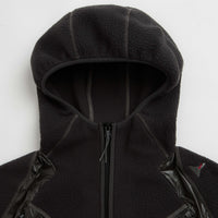 ROA Ocular Polartec Thermal Pro Zip Up Hoodie in Black thumbnail