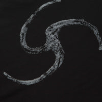 ROA Sticks Stitch Long Sleeve T-Shirt - Black thumbnail
