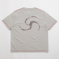 ROA Sticks Stitch T-Shirt - Light Grey thumbnail