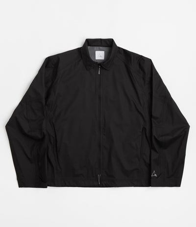 ROA Zip Up Shirt Jacket in Black
