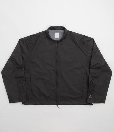 ROA Zip Up Shirt Jacket in Black