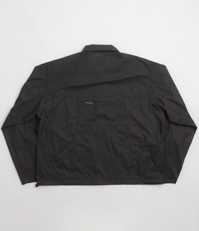ROA Zip Up Shirt Jacket in Black