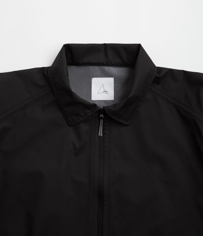 ROA Zip Up Shirt Jacket in Black