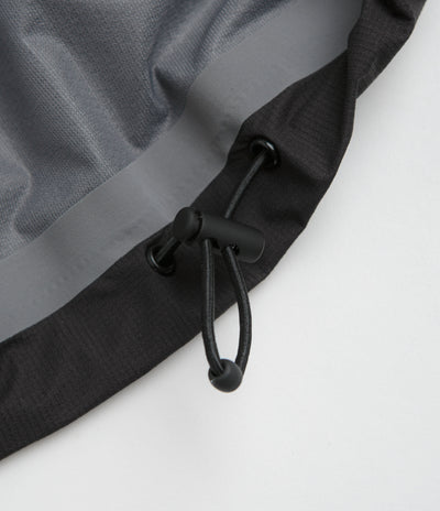 ROA Zip Up Shirt Jacket in Black