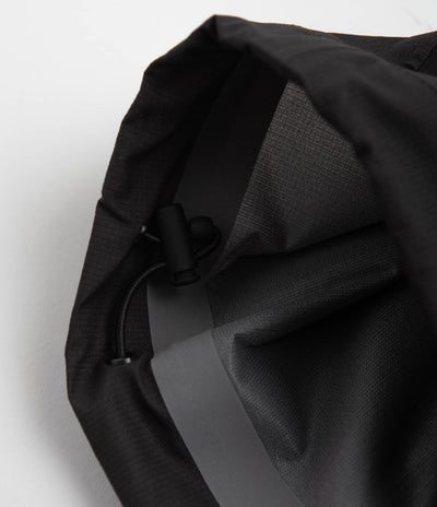 ROA Zip Up Shirt Jacket in Black