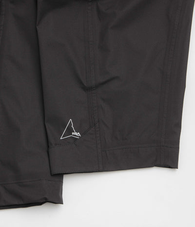 ROA Zip Up Shirt Jacket in Black