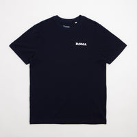 Roma Black Cat T-Shirt - Navy / White thumbnail