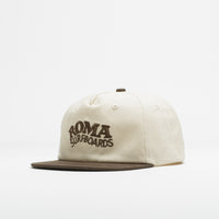 Roma Contrast Cap in Raw and Brown thumbnail