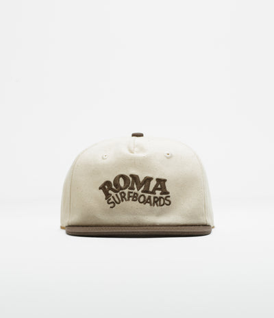 Roma Contrast Cap in Raw and Brown
