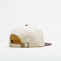 Roma Contrast Cap in Raw and Brown thumbnail