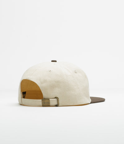 Roma Contrast Cap in Raw and Brown