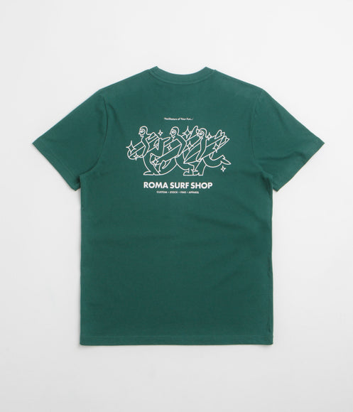 Roma Facilitator T-Shirt - Green / White