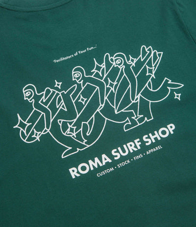 Roma Facilitator T-Shirt in Green and White
