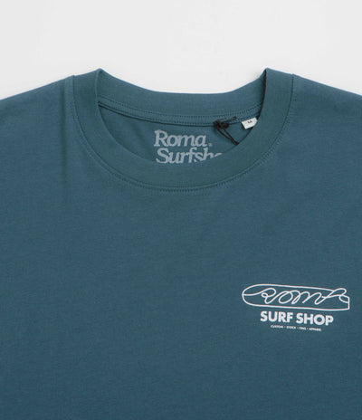 Roma Facilitator T-Shirt in Teal and White