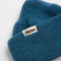 Roma Merino Knit Beanie in Indigo thumbnail