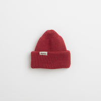 Roma Merino Knit Beanie in Red thumbnail