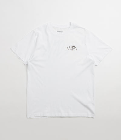 Roma Screaming Logo T-Shirt - White / Black