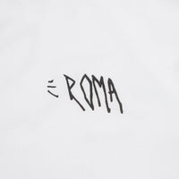 Roma Screaming Logo T-Shirt - White / Black thumbnail