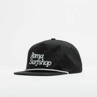 Roma Shop Cap in Black and White thumbnail