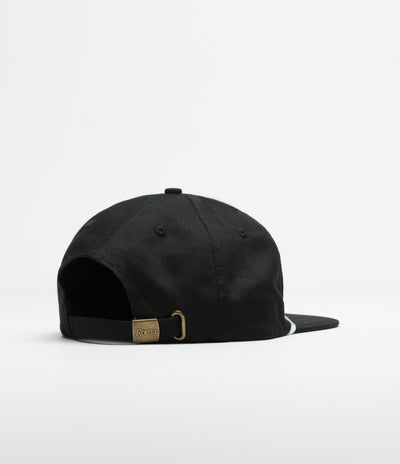 Roma Shop Cap in Black and White