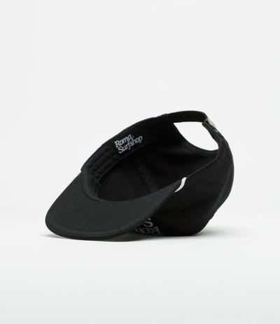 Roma Shop Cap in Black and White