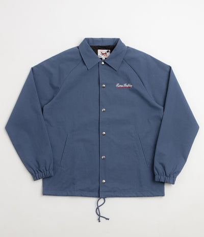 Roma Surf Shop Coach Jacket - Blue