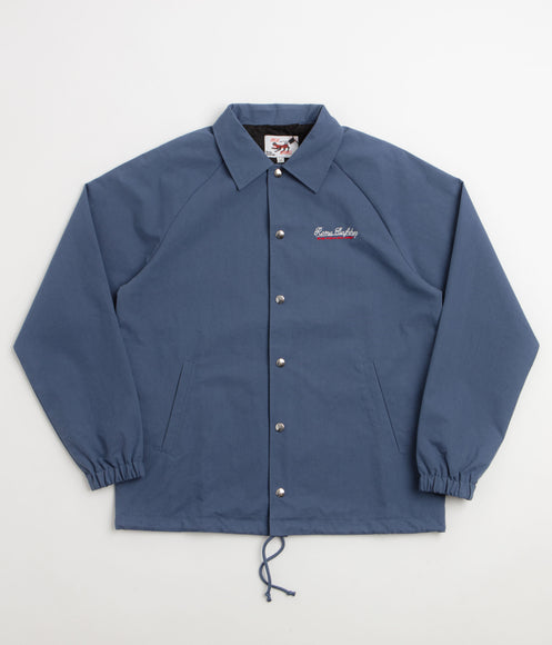 Roma Surf Shop Coach Jacket - Blue
