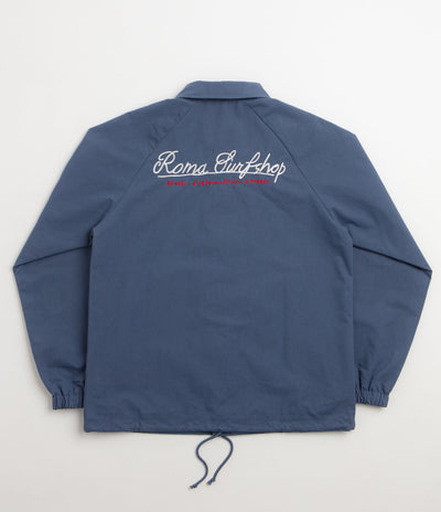 Roma Surf Shop Coach Jacket - Blue
