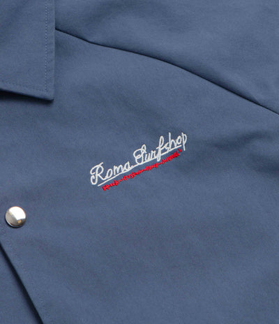 Roma Surf Shop Coach Jacket - Blue